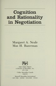 Negotiating Rationally Book Buy New & Used Books Online with Free Shipping | Better World Books
