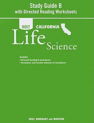 Holt California Life Science Study Guide B With Directed
