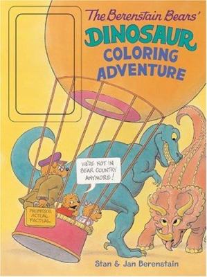 The Berenstain Bears' Dinosaur Coloring Adventure [With Jumbo Crayons]