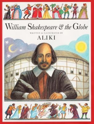 洋書 Shakespeare Around the Globe William Shakespeare and the Globe used book by Aliki