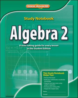 Algebra 2, Student Edition book by McGraw-Hill-Glencoe Staff