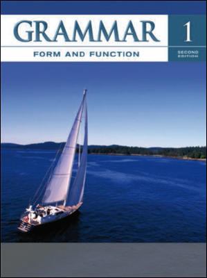 Grammar : Form and Function book by Milada Broukal: 9780073384627