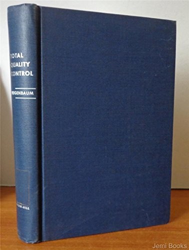 Total Quality Control : Engineering and Management used book by Armand ...