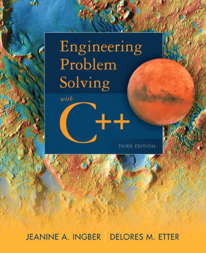Engineering Problem Solving with C++ used book by Delores M. Etter ...