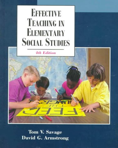 Effective Teaching in Elementary Social Studies used book by David ...