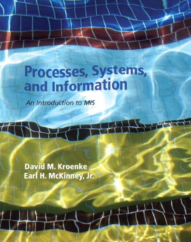 Processes, Systems, and Information : An Introduction to MIS used book ...