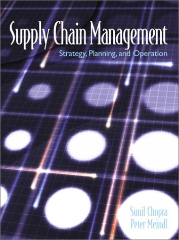 Supply Chain Management : Strategy, Planning and Operation used book by ...