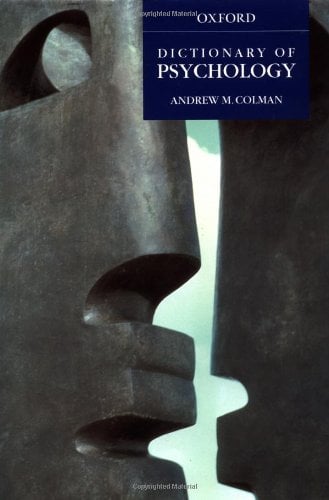 A Dictionary of Psychology