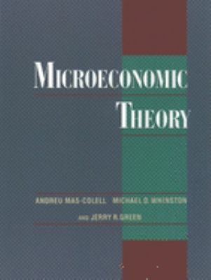 洋書 Microeconomic Theory - Andreu Mas-Colell Microeconomic Theory book by Andreu Mas-Colell, Michael D