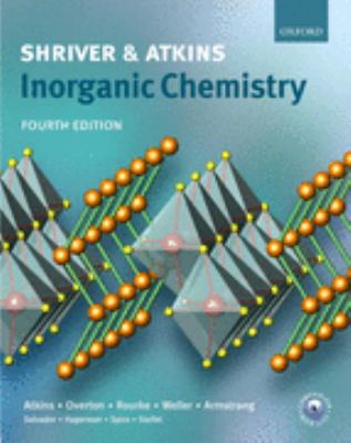 Inorganic Chemistry used book by Duward Shriver, Fraser A. Armstrong ...