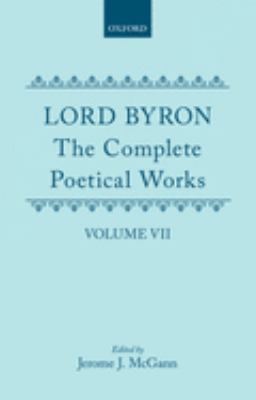 The Complete Poetical Works : Volume VII