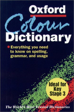 The Oxford Color Dictionary used book by Angus Stevenson, Julia Elliot ...