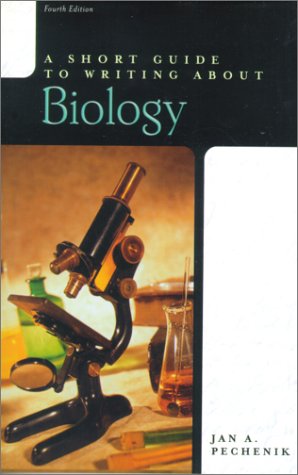 Short Guide to Writing about Biology used book by Jan A. Pechenik: 9780321078438
