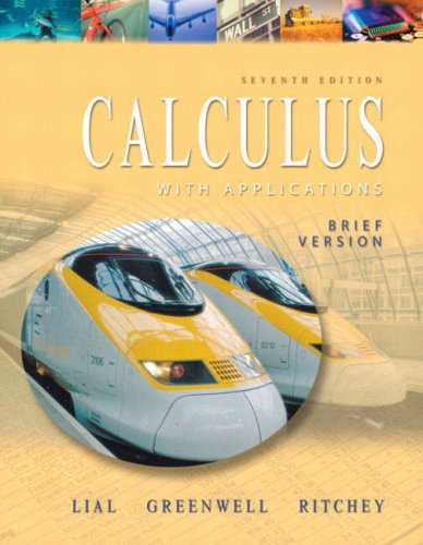 Calculus with Applications used book by Margaret L. Lial: 9780321067128