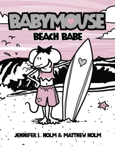 Babymouse #3: Beach Babe used book by Jennifer Holm, Matthew