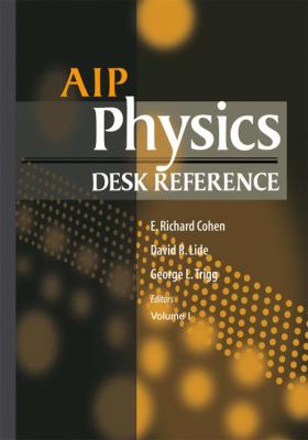 AIP Physics Desk Reference used book by E. Richard Cohen, David R. Lide ...