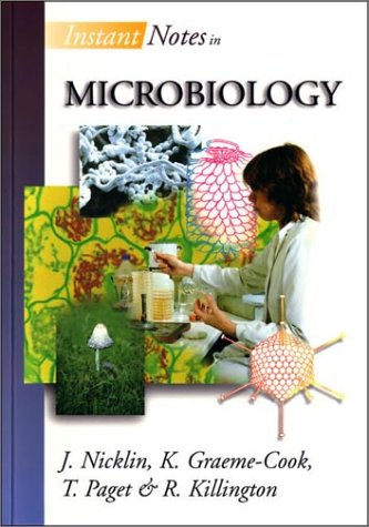 Instant Notes in Microbiology used book by Jane Nicklin, K. Graeme-Cook ...