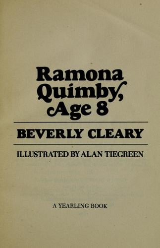 Ramona Quimby, Age 8