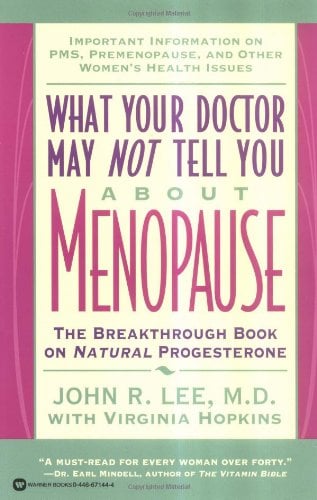 Menopause : The Breakthrough Book on Natural Progesterone