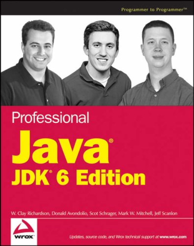 Professional Java JDK book by W. Clay Richardson, Donald Avondolio ...