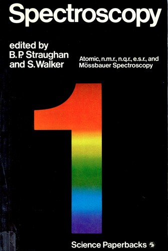 Spectroscopy Good Book Spectroscopy Volume 1 2ND Edition Cloth used book by Straughan ...