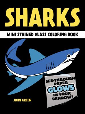 Sharks Stained Glass Coloring Book