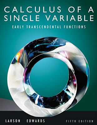 Calculus of a Single Variable : Early Transcendental Functions book by Ron Larson, Bruce H ...