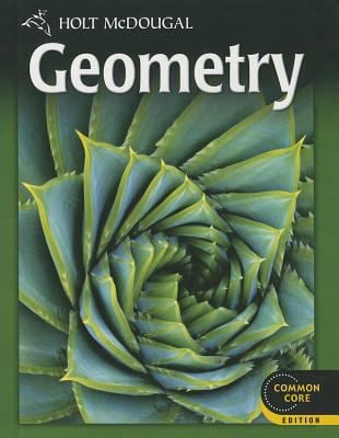 Holt Mcdougal Geometry Common Core Edition By Burger