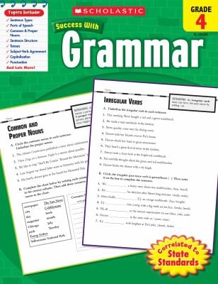 Scholastic Success with Grammar Grade 4