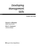 Developing Management Skills used book by Kim S. Cameron, Whetten ...