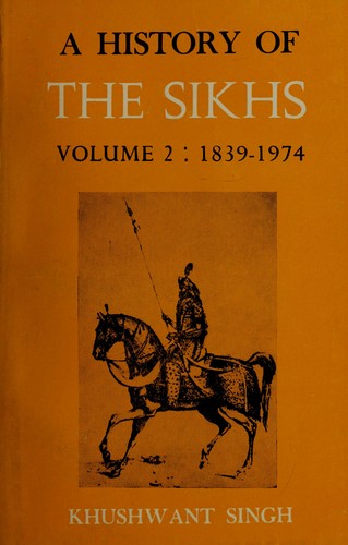 A History of the Sikhs, 1469-1839