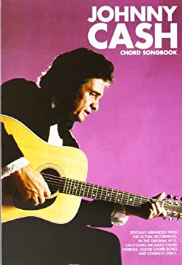 Johnny Cash Chord Songbook - Recueil De Partitions Avec Accords De Guitare Pour Débutants Et Fans