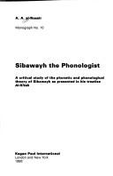 Sibawayh the Phonologist