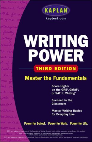 kaplan writing power by nancy white 9780743241168 kaplan civil service exams