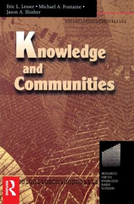 Knowledge and Communities used book by Eric Lesser, Michael Fontaine ...