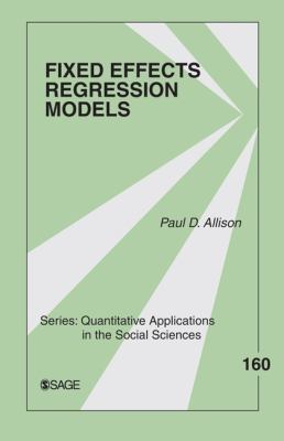 Fixed Effects Regression Models book by Paul D. Allison: 9780761924975