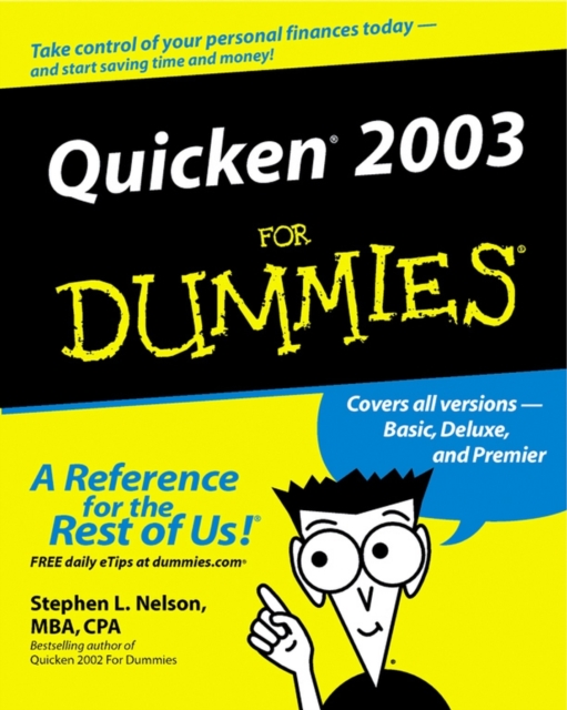 Quicken 2003 for Dummies used book by Stephen L. Nelson 9780764516665