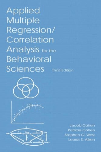 語学・辞書・学習参考書 Applied Multiple Regression Correlation Applied Multiple Regression/Correlation Analysis for the