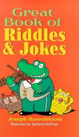 Book Jokes Riddles Great Book of Riddles and Jokes used book by Joseph Rosenbloom ...