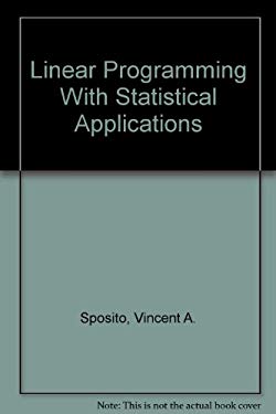 Linear Programming with Statistical Applications book by Vincent A ...