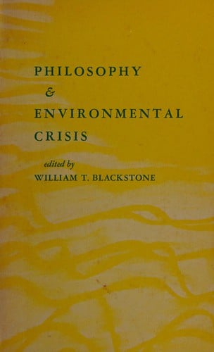 Philosophy and Environmental Crisis