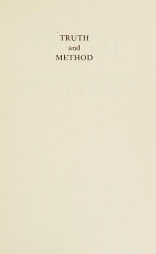 Truth and Method