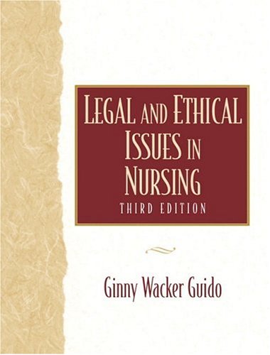 Legal and Ethical Issues in Nursing