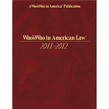 Who's Who in American Law 2011-2012