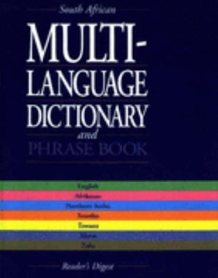South African Multi-Language Dictionary and Phrase Book: English