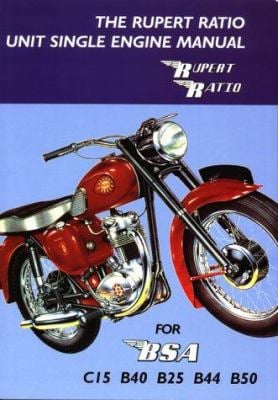 The Rupert Ratio Unit Single Engine Manual for BSA C15, B40, B25, B44, B50