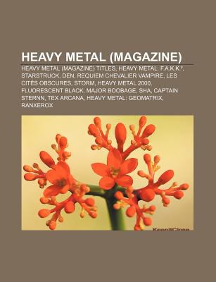 Heavy Metal (Magazine): Heavy Metal (Magazine) Titles, Heavy Metal: F.A