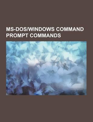 MS-DOS-Windows Command Prompt Commands: Ping, Edlin, Traceroute, Finger ...