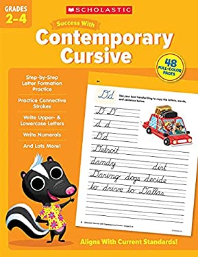 Scholastic Success with Contemporary Cursive Grades 2-4 Workbook