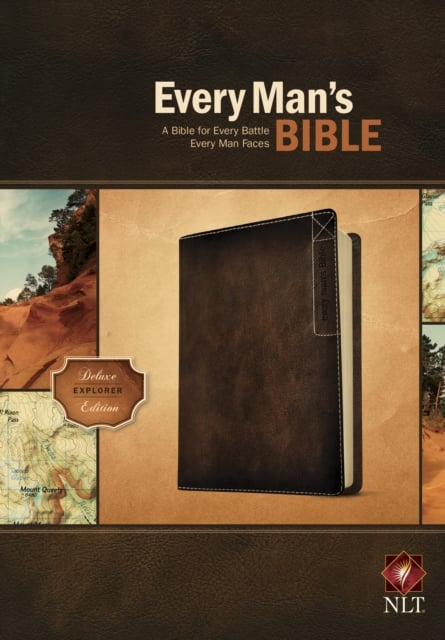 Every Man's Bible NLT: Deluxe Explorer Edition as book, audiobook or ebook.